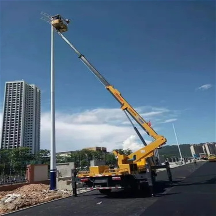 无锡梁溪维修路灯的曲臂升降车出租